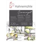 Hahnemühle Concept rajz-, vázlat- és festőtömb, 220 g, 20 lap - A3