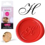 J. Herbin Viaszpecsételő fej, J. Herbin, 24 mm, sárgaréz - H betű