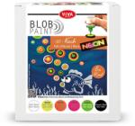Viva Decor Pöttyöző festék készlet, Blob paint, 6x90 ml - Hal, neon