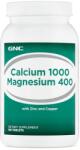 GNC Calciu 1000mg cu Magneziu 400mg, 180 tablete, GNC