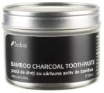 Sabio Pasta de dinti cu carbune activ de bambus, 118ml, Sabio