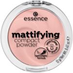 Essence Pudra compacta matifianta 10 - Light Beige, 12g, Essence