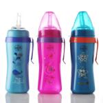 Minut Cana anticurgere cu pai de silicon si clips de prindere 6+ Baby, 360ml, Minut