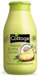 Cottage Gel de dus ananas si cocos, 250ml, Cottage