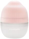 Mombella Biberon anticolici cu tetina din silicon 100% Breast-Like Old Roze, 120ml, Mombella