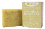 laSaponaria Sapun solid cu migdale si ghimbir, 100g, La Saponaria