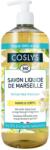 Coslys Sapun lichid si gel de dus bio de Marsilia cu flori de portocal, 1000ml, Coslys