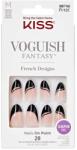 Kiss Unghii false Voguish Fantasy Medium Almond, 28 bucati, Kiss