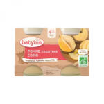 BabyBio Piure de mere si gutui, 2 x 130g, BabyBio