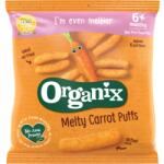 Organix Snack din porumb cu morcovi +6 luni Bio, 20g, Organix