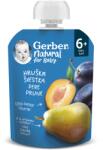 Gerber Piure din pere si prune +6 luni, 90g, Gerber - drmax