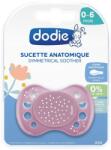 Dodie Suzeta anatomica din silicon 0-6 luni Viata Fericita Fetite A94, 1 bucata, Dodie
