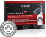 Vichy Tratament fiole impotriva caderii parului pentru barbati Aminexil Clinical 5 Dercos, 21x6 ml, Vichy