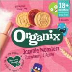Organix Biscuiti cu gem de capsuni si mere Goodies +18 luni Bio, 64g, Organix