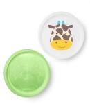 Skip Hop Set farfurii anti-alunecare Girafa, 2 bucati, Skip Hop