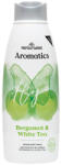 Papoutsanis Gel de dus 100% vegan cu parfum de bergamota si ceai alb Hope, 600ml, Aromatics