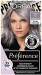 L'Oréal Vopsea de par permanenta cu amoniac Preference Vivid Colours 9.112 Smokey Grey, 204ml, L'Oreal Paris