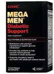 GNC Multivitamine pentru barbati Suport Diabetic Mega Men®, 90 tablete, GNC