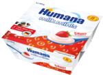 Humana Iaurt cu capsuni +8 luni, 4x100g, Humana
