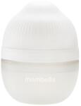 Mombella Biberon anticolici cu tetina din silicon 100% Breast-Like Ivory, 120ml, Mombella