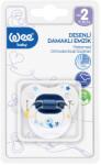 Wee Baby Suzeta din silicon ortodontica cu desen nr. 2, 1 bucata, Wee Baby