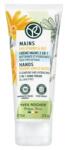 Yves Rocher Crema 2 in 1 pentru curatarea si hidratarea mainilor, 75ml, Yves Rocher