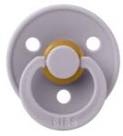 BIBS Suzeta din latex cu tetina rotunda 0 luni+ Colour Fossil Grey, 1 bucata, Bibs