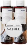 KORRES Pachet Gel de dus Coconut Water, 2x250ml, Korres