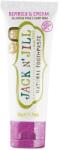 Jack N' Jill Kids Pasta de dinti naturala pentru copii de la +6 luni cu aroma Berries & Cream, Jack N' Jill Kids