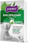 Farmec Benzi depilatoare pentru fata cu ceara gel, 20 bucati + 2 servetele, Farmec - drmax