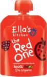Ella's Kitchen Piure de capsuni cu zmeura, 90g, Ella's Kitchen