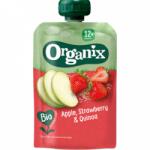 Organix Gustare de mere cu capsuni si quinoa +12 luni Bio, 100g, Organix