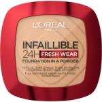 L'Oréal Pudra compacta Infaillible 24h Fresh Wear Golden Beige 220 Sand, 9g, L'Oreal Paris