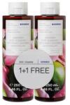 KORRES Pachet Gel de dus Ginger Lime, 2x250ml, Korres