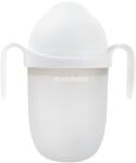 Mombella Biberon anticolici cu tetina din silicon Breast-Like Ivory, 300ml, Mombella