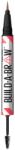 Maybelline Marker de sprancene si gel de fixare 2 in 1 255 Soft Brown Build a Brow, 1.4g, Maybelline - drmax