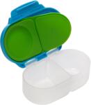 Bbox Caserola compartimentata pentru +3 ani Snackbox Albastru, 1 bucata, Bbox