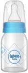 Wee Baby Biberon sticla cu tetina din silicon rotunda, 125ml, Wee Baby
