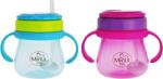 Minut Cana anticurgere cu pai mobil 6+ Baby, 250ml, Minut