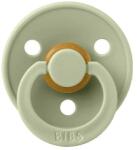 BIBS Suzeta din latex cu tetina rotunda 0 luni+ Colour Sage, 1 bucata, Bibs