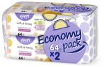 Bella Baby Servetele umede Happy Milk & Honey, 2 x 64 bucati, Bella Baby