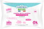 Carryboo Servetele umede hipoalergenice fara parfum si cu extract de bumbac, 58 bucati, Carryboo