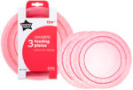 Tommee Tippee Set 3 farfurii Essential 12luni+ Roz, 3 bucati, Tommee Tippee