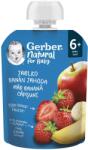 Gerber Piure cu mere + banane si capsuni, 90g, Gerber