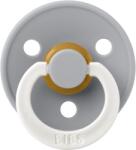 BIBS Suzeta fosforescenta din latex cu tetina rotunda pentru +0 luni Colour Glow Cloud, 1 bucata, Bibs