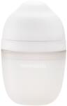 Mombella Biberon anticolici cu tetina din silicon 100% Breast-Like Ivory, 210ml, Mombella