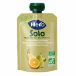Hero Baby Gustare eco din banane, pere si portocale Solo pentru +4 luni, 100g, Hero Baby