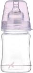 LOVI Biberon sticla fete Diamond Glass Baby Shower, 150ml, LOVI