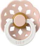 BIBS Suzeta fosforescenta din latex cu tetina rotunda pentru +0 luni Boheme Glow Blush, 1 bucata, Bibs