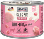 MAC's 6x200g MAC´s Cat borjú & pulyka nedves macskatáp